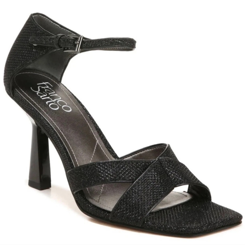 Franco Sarto RANIO Black Heels Size 8.5 NEW